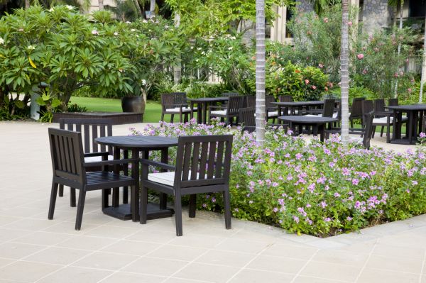 Courtyard Landscaping in Morgan Hill