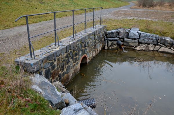 Culvert Landscaping in Morgan Hill