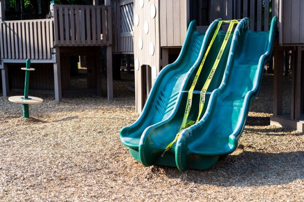 Play Area Mulch Installation