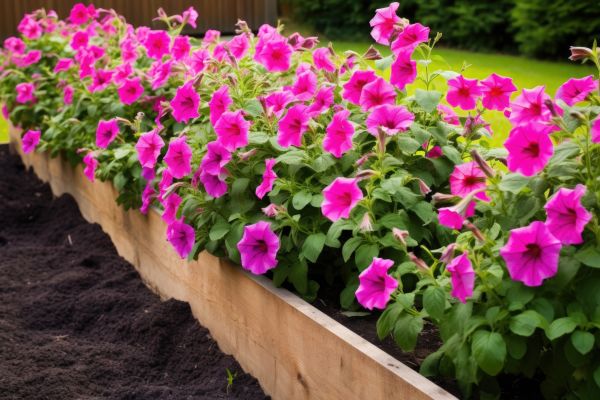 Raised Flower Bed Installation in Morgan Hill