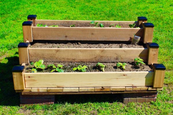 Raised Garden Bed Installation in Morgan Hill